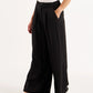 Venus Satin Pant | Black