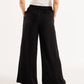 Venus Satin Pant | Black