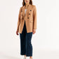 Kaisley Blazer | Tan