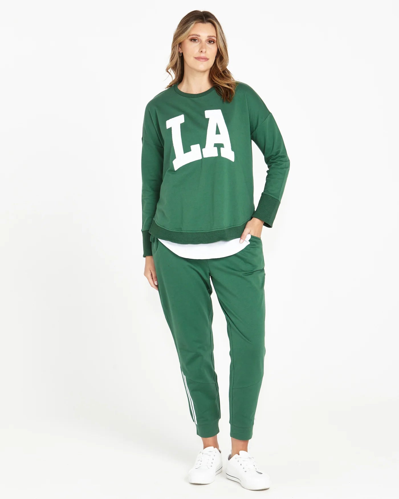 Lindsay Jogger | Dark Green