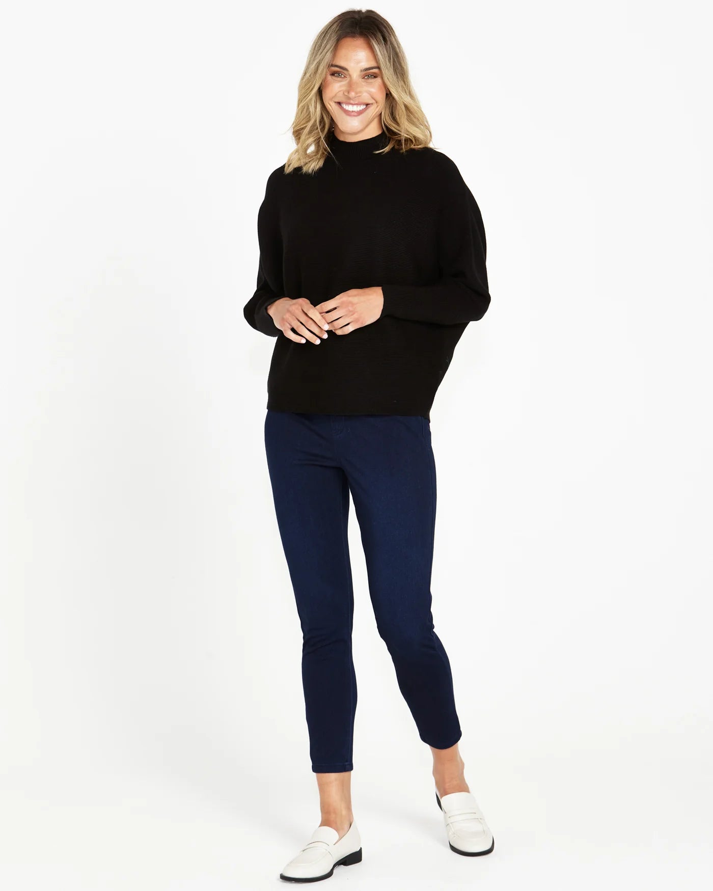 Alicia Knit Jumper | Black