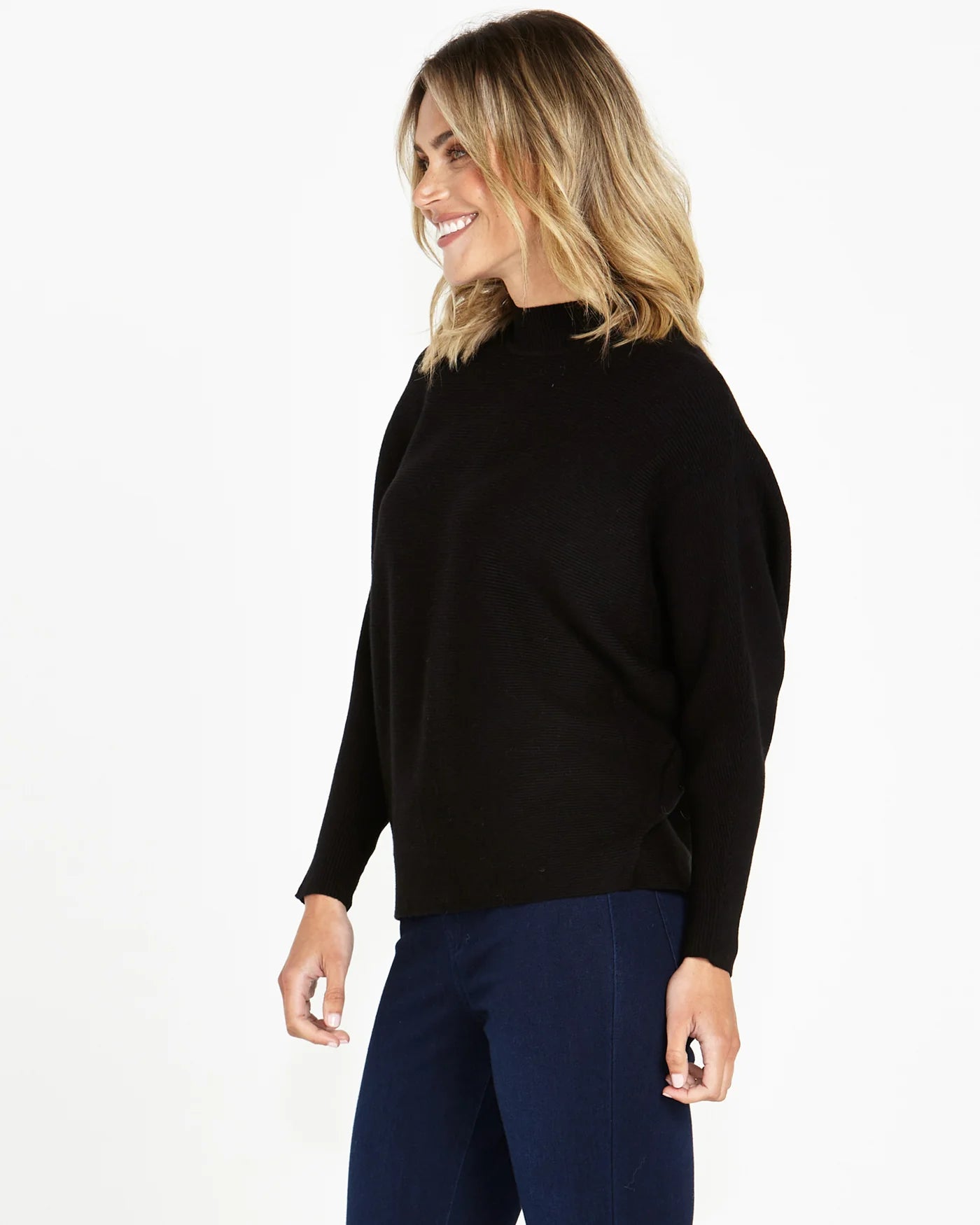 Alicia Knit Jumper | Black