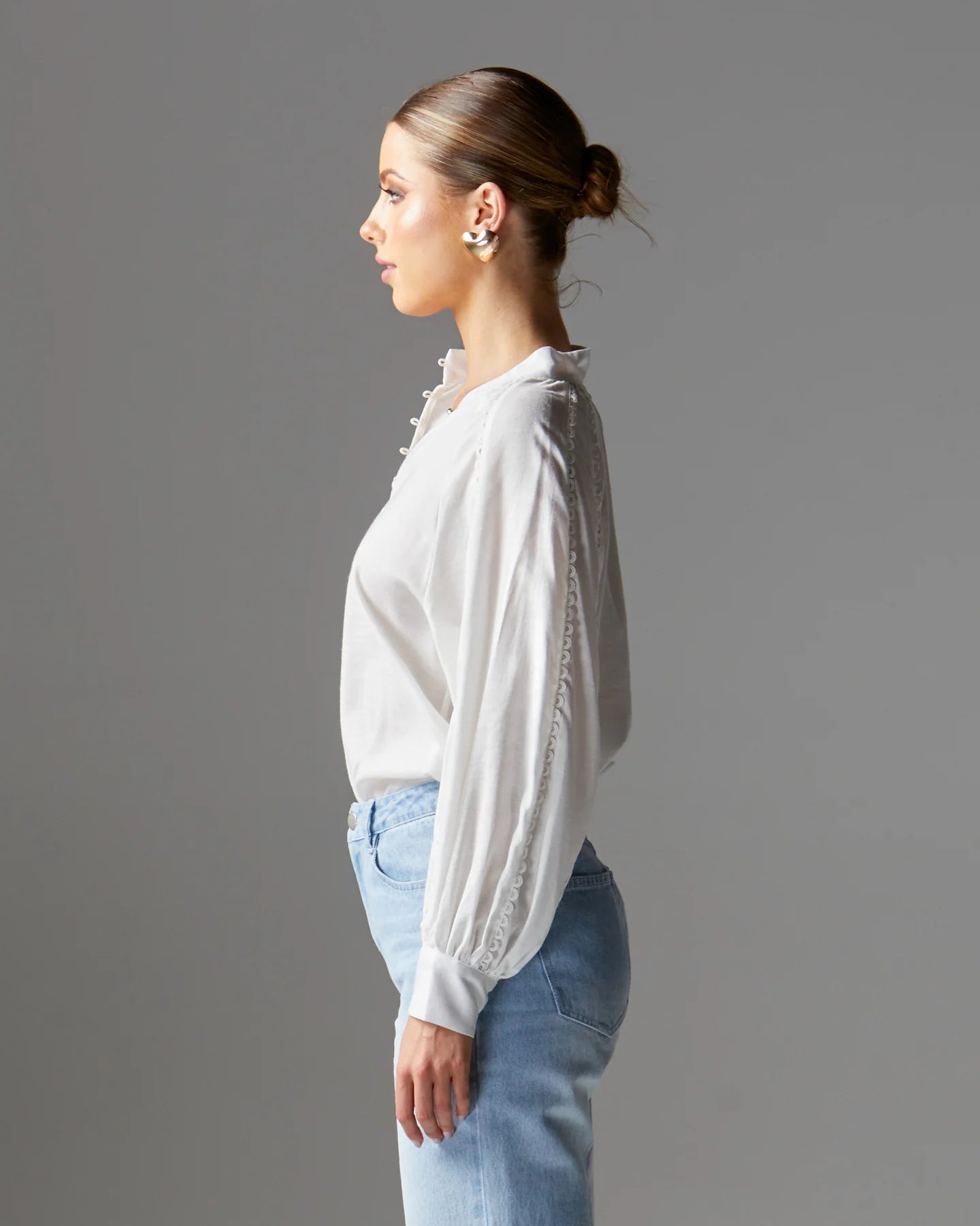 Berry Kiss Blouse | Ivory