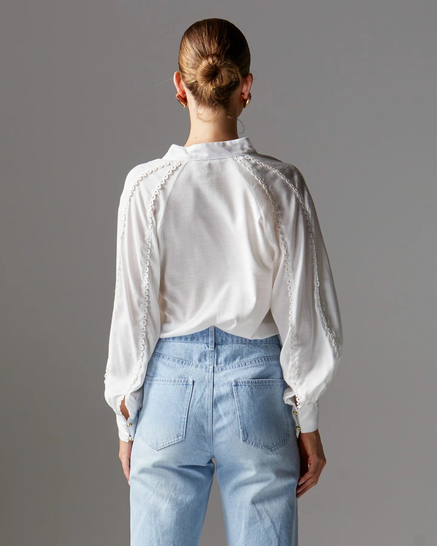 Berry Kiss Blouse | Ivory