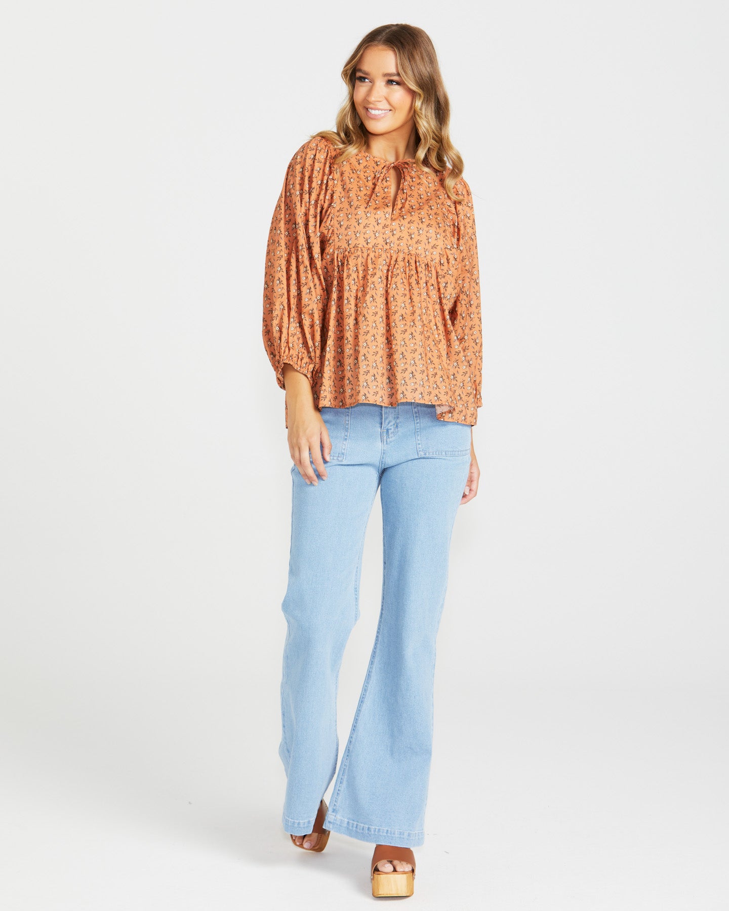 Shannon Boho Top | Ditsy