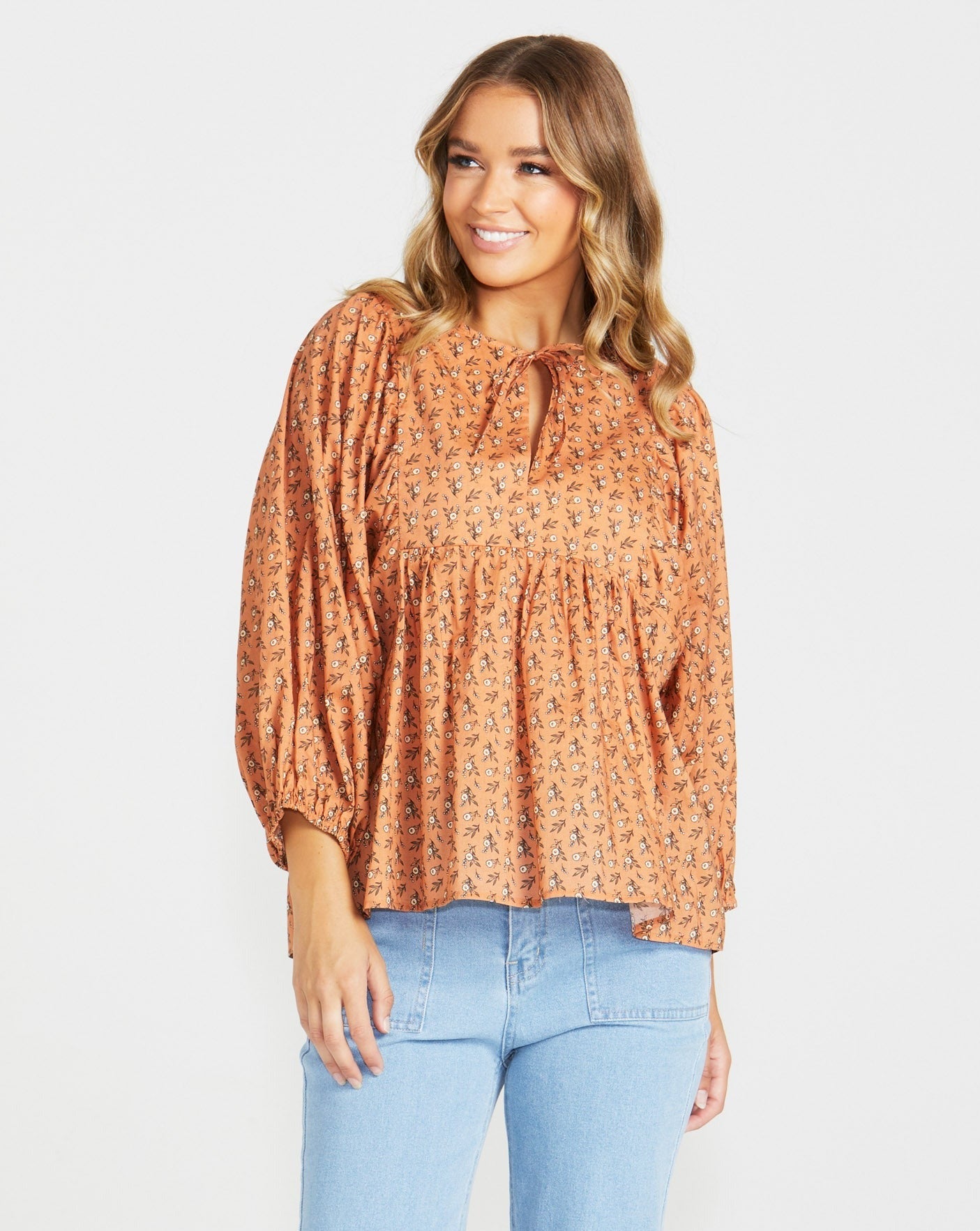 Shannon Boho Top | Ditsy