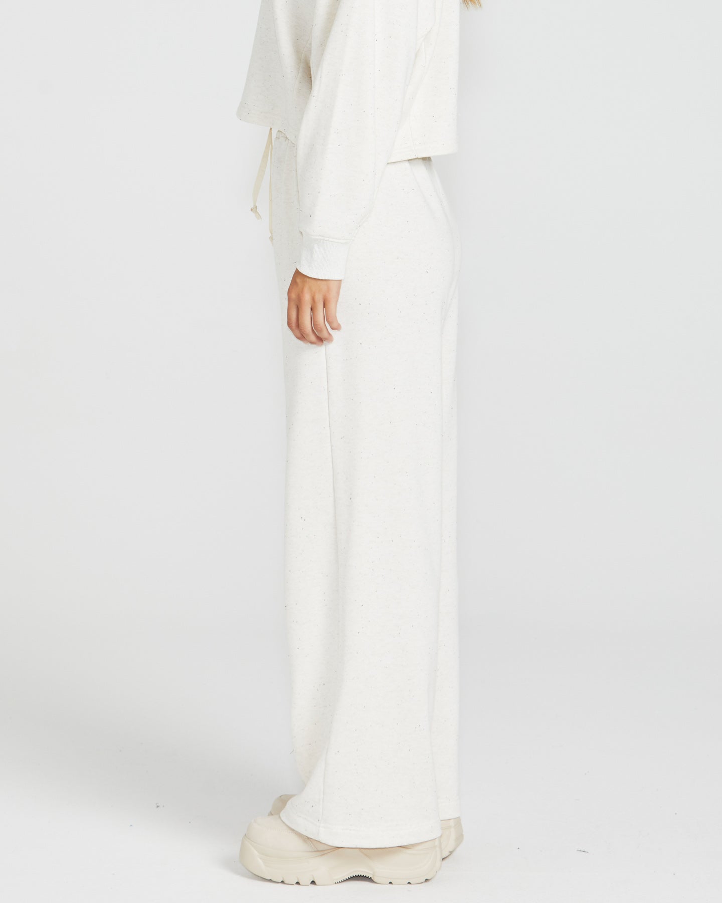 Giselle Sweatpant | Cream Fleck