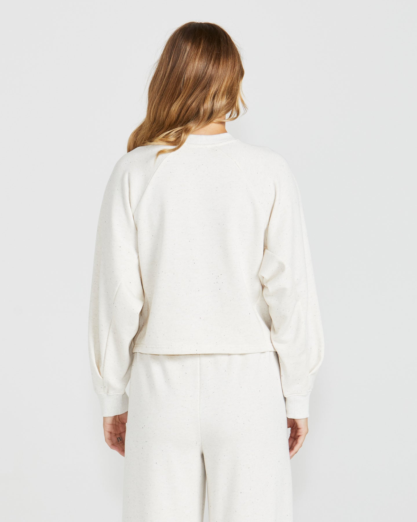 Giselle Sweat | Cream Fleck