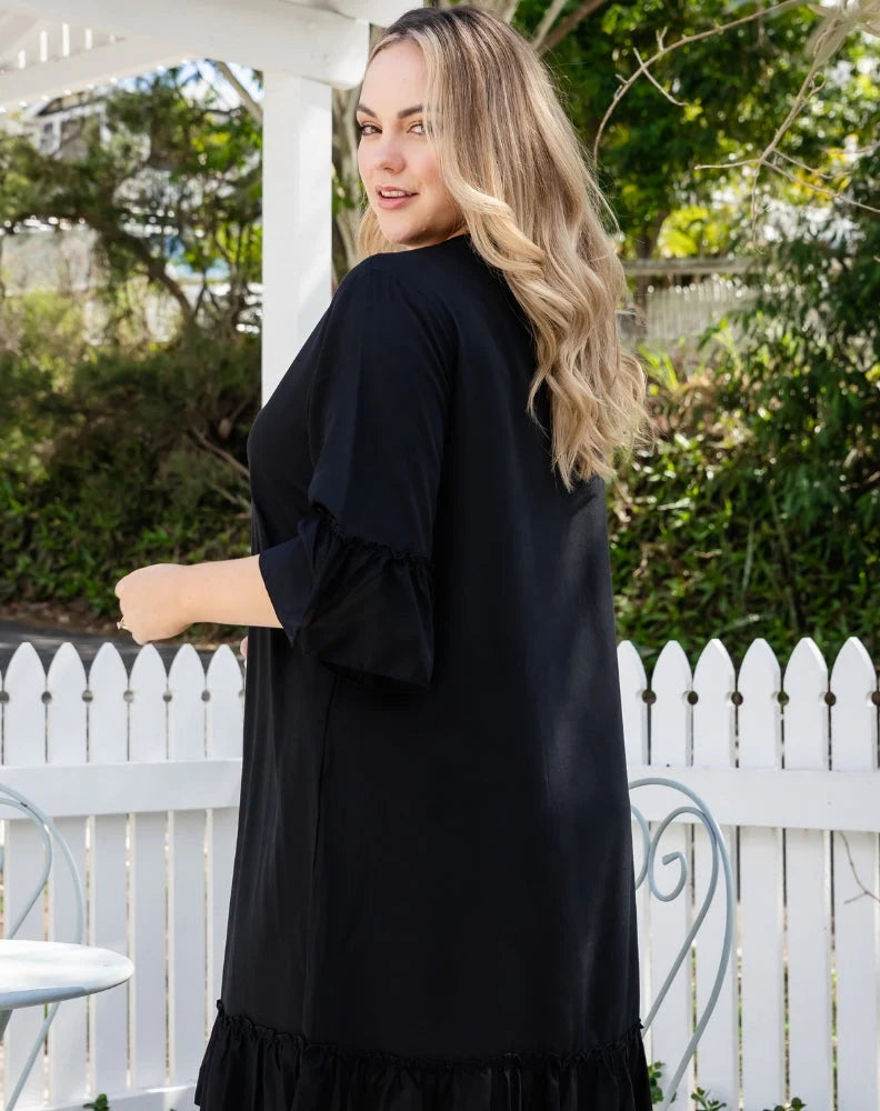 Shift Dress | Black