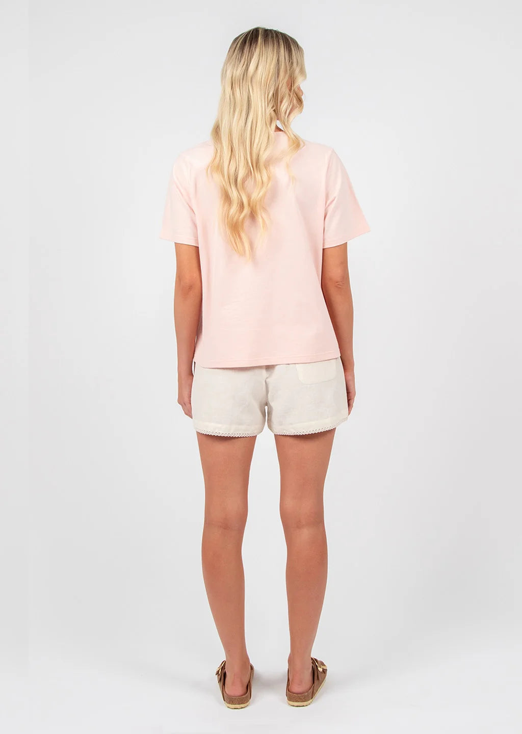 Heatwave Tee | Soft Pink