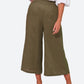 Studio Crop Pant | Khaki Size XS