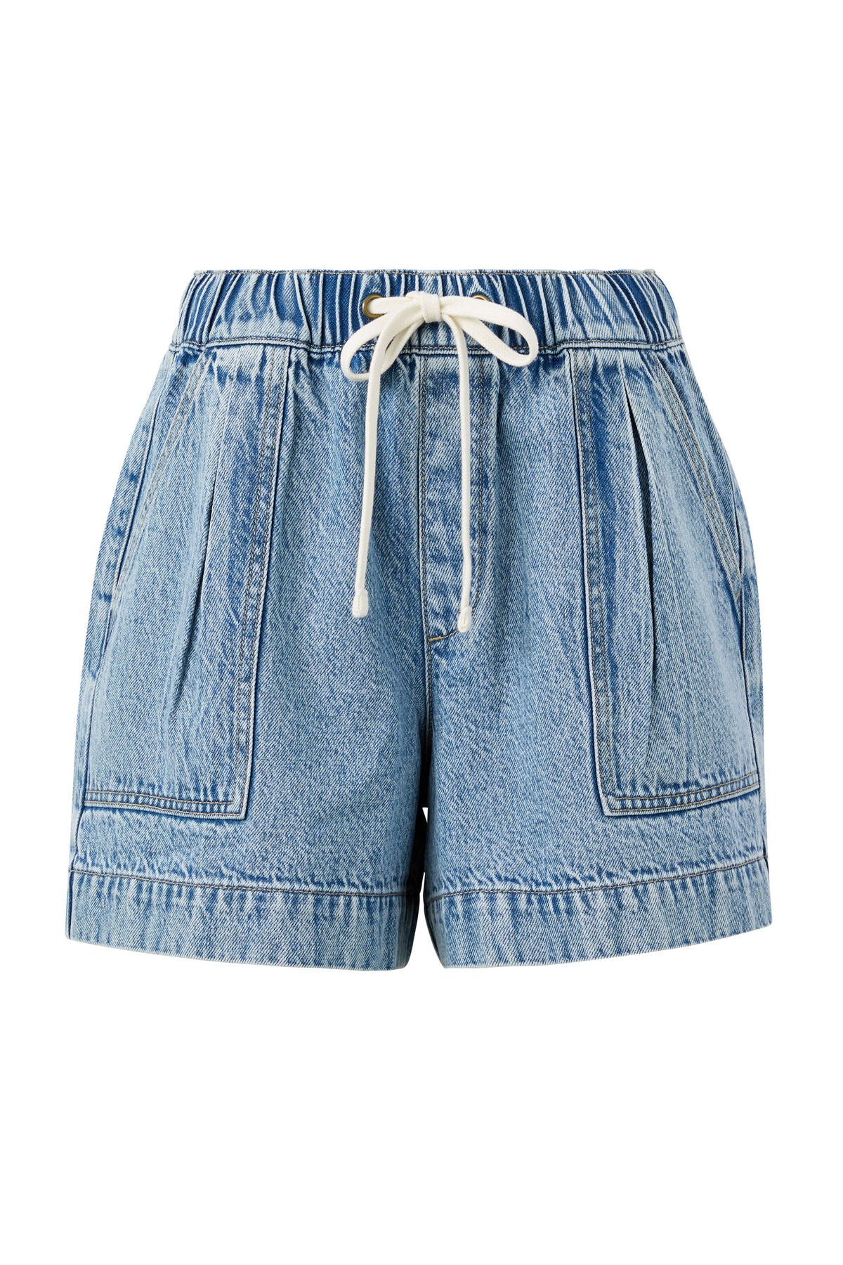 Relaxed Everyday Short | Mid Wash Blue