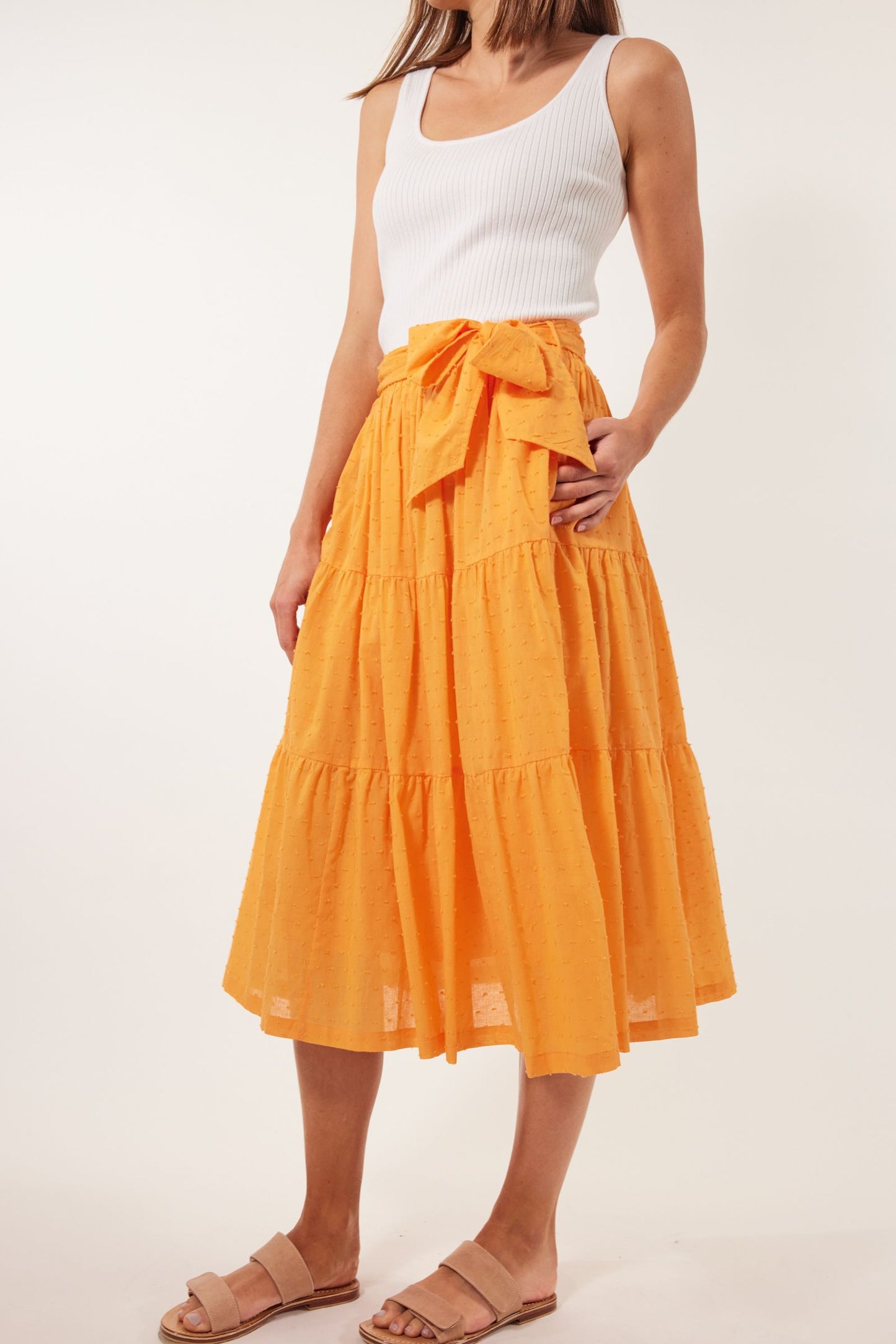 Soiree Skirt | Tangelo