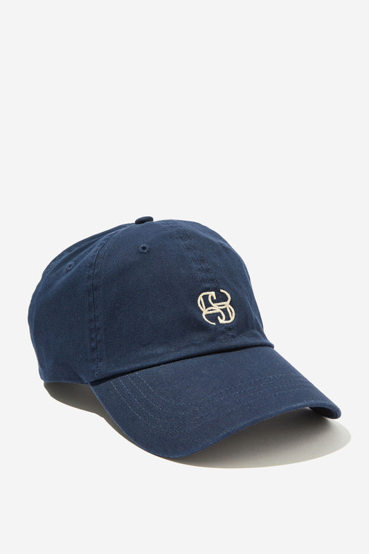 Ceres Monogram Cap | Navy