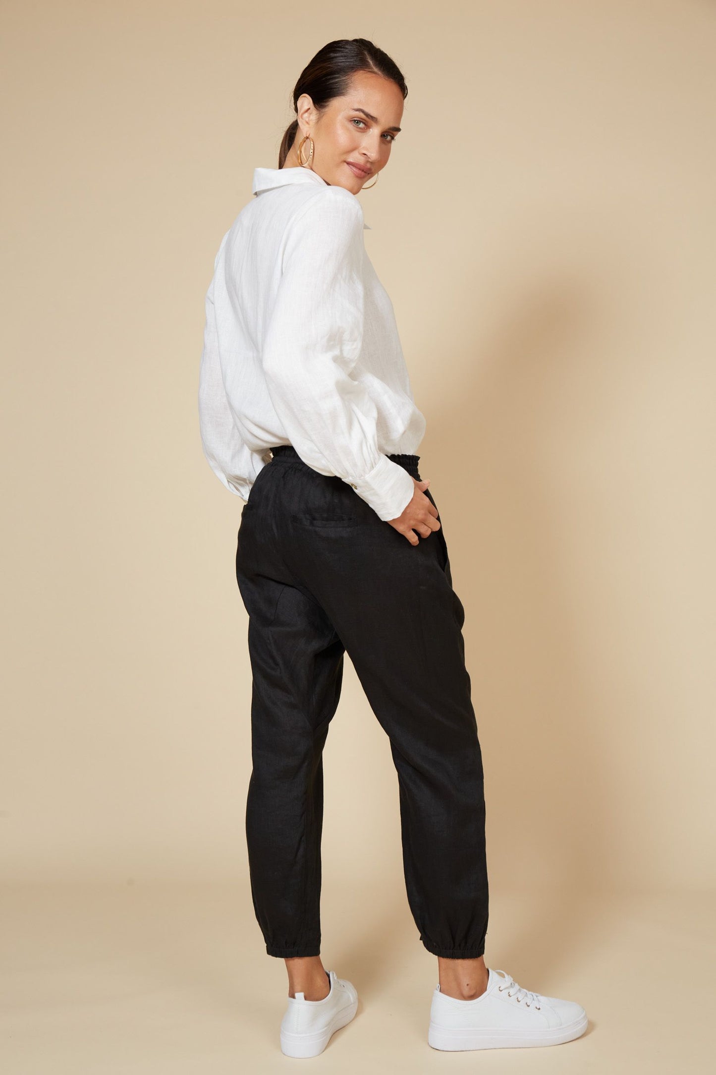 Studio Relaxed Pant | Ebony