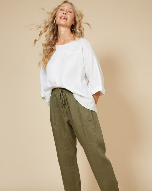 Studio Relaxed Pant | Khaki Size XL